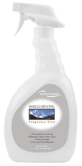 SMELLS BEGONE 27 oz Air Freshener Spray - Odor Eliminator - Eliminates Odors from Smoke, Trash Cans, Pets, Cars and Boats - Fragrance Free