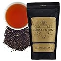 Harney & Sons All India Blend Loose Leaf Black Tea - Robust Indian Tea Blend, Caffeinated, 16 oz Bag