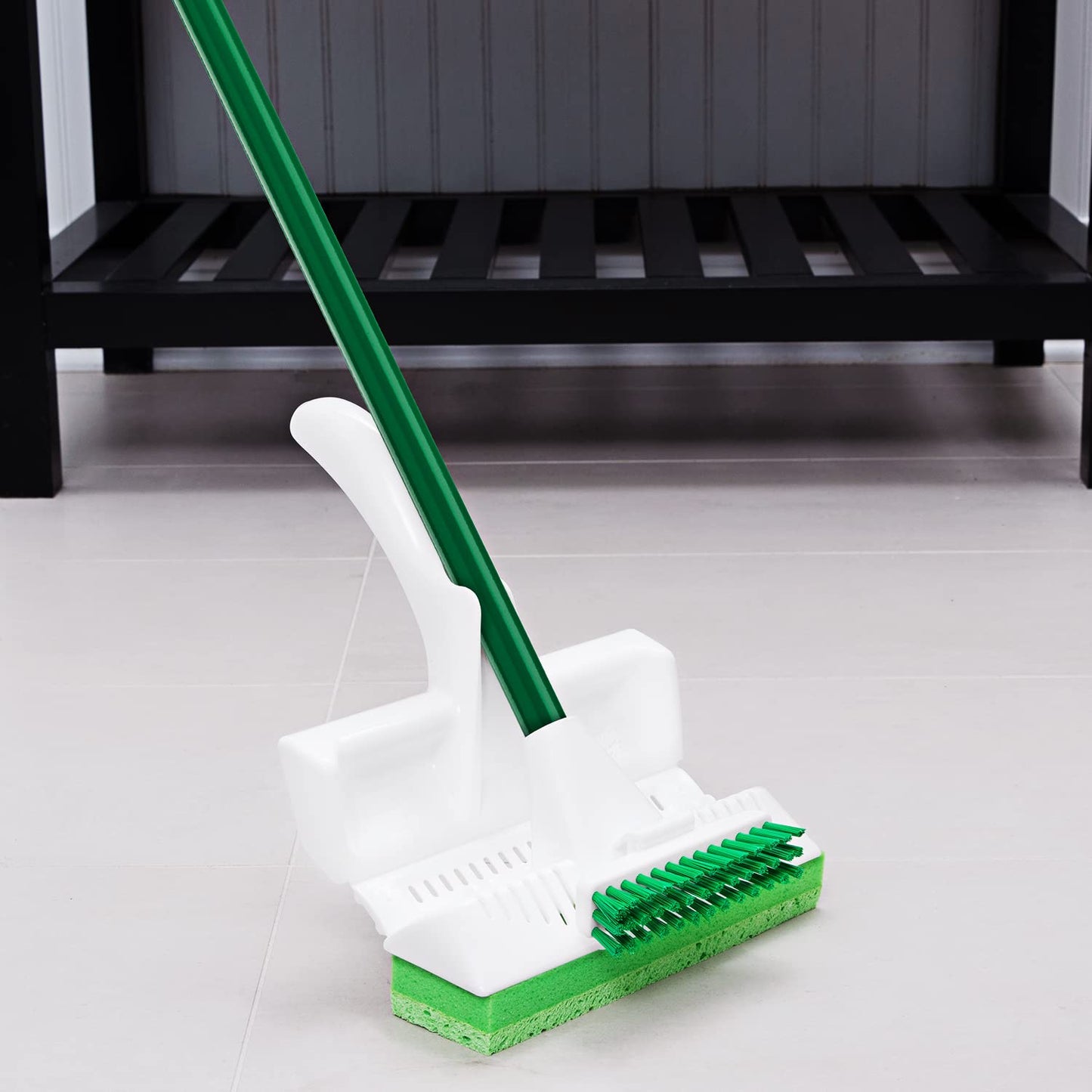 Libman Scrubster Mop Refill Pack, Three #3105 Refills Extra-Absorbent, Cellulose Coated Sponge Replacement Heads for The Libman Scrubster Mop, 3 Pack