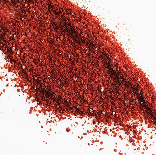 Non-GMO, Gochugaru, Kosher, Gluten Free, No additives, Korean Red Pepper Powder Flakes, Coarse Grind 6 OZ by Crazy Korean Cooking