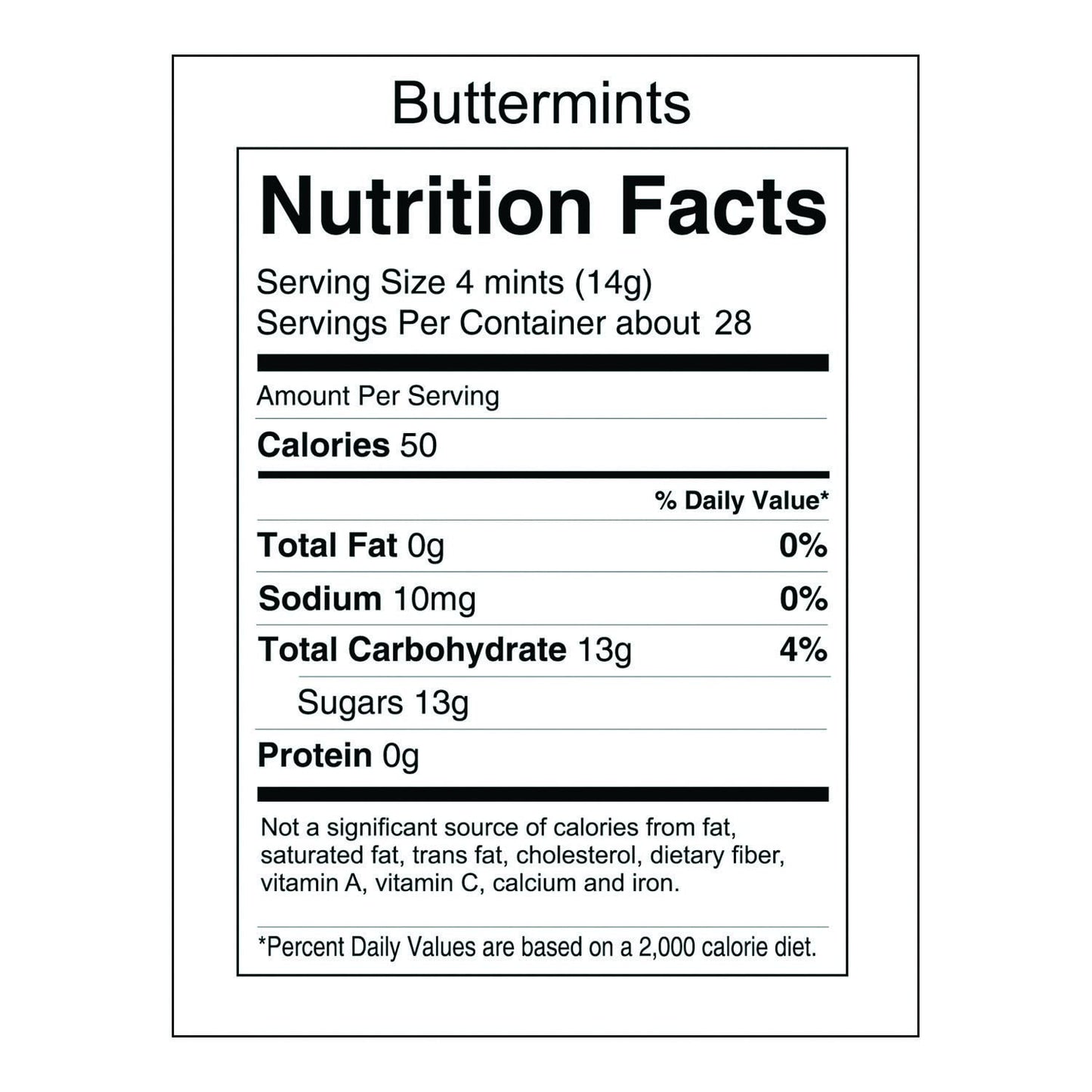Fun Express Classic Buttermints Individually Wrapped Bulk Candy 108 Pack - Soft Butter Mints for Wedding Favors, Baby Shower Party Favors for Guests