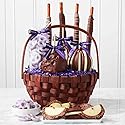 Mrs Prindables Nut-Free Chocolate Covered Caramel Apple Gift Basket