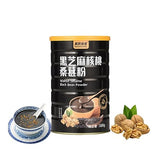 Black sesame walnut mulberry powder, grain Congee, black sesame walnut soup, instant soup, breakfast Congee, 17.64ounces, 1 can (500 grams)