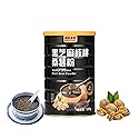 Black sesame walnut mulberry powder, grain Congee, black sesame walnut soup, instant soup, breakfast Congee, 17.64ounces, 1 can (500 grams)