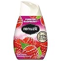Renuzit Adjustable Solid Gel Air Freshener Cone, Forever Raspberry, Nonstop Freshness, 7 Ounces, 1 Cone
