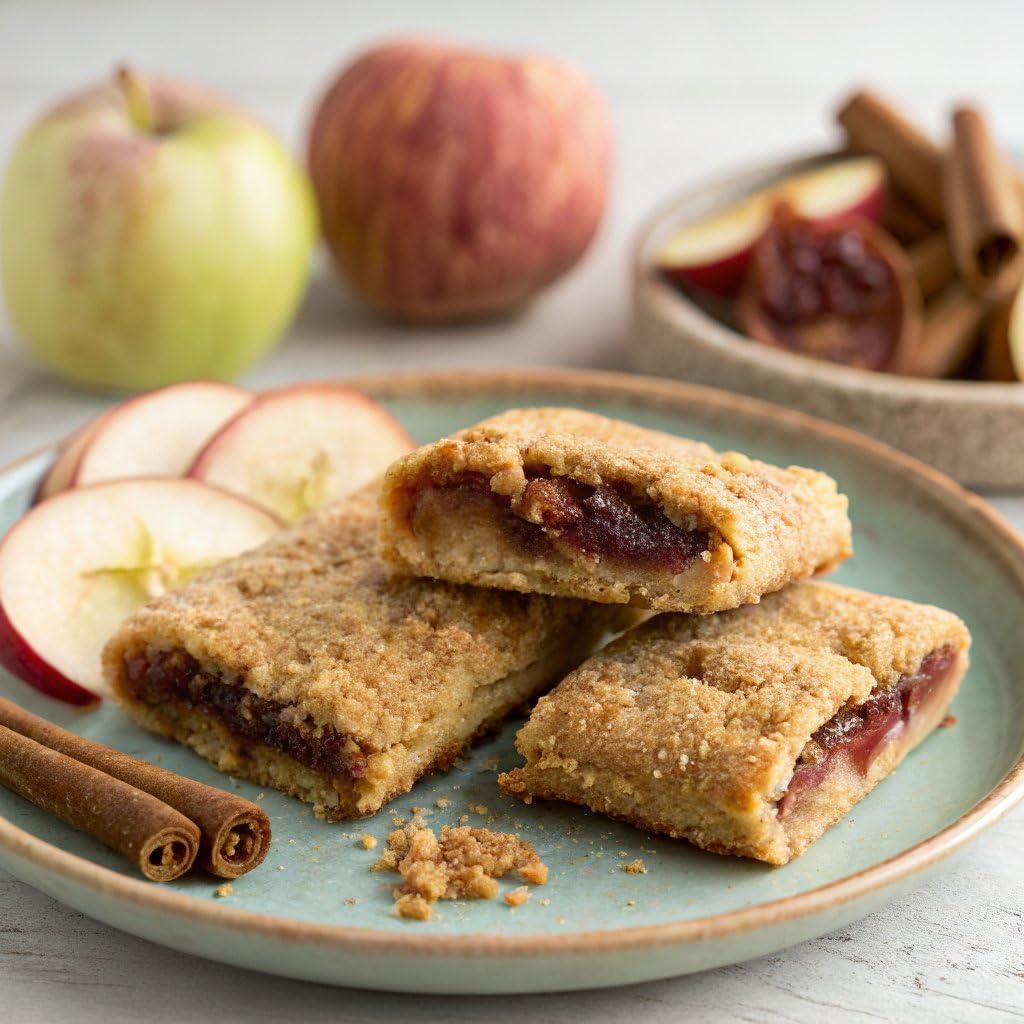 Nature's Bakery Whole Wheat Fig Bars, Apple Cinnamon, Real Fruit, Vegan, Non-GMO, Snack Bar, 1 Box With 12 Twin Packs (12 Twin Packs)