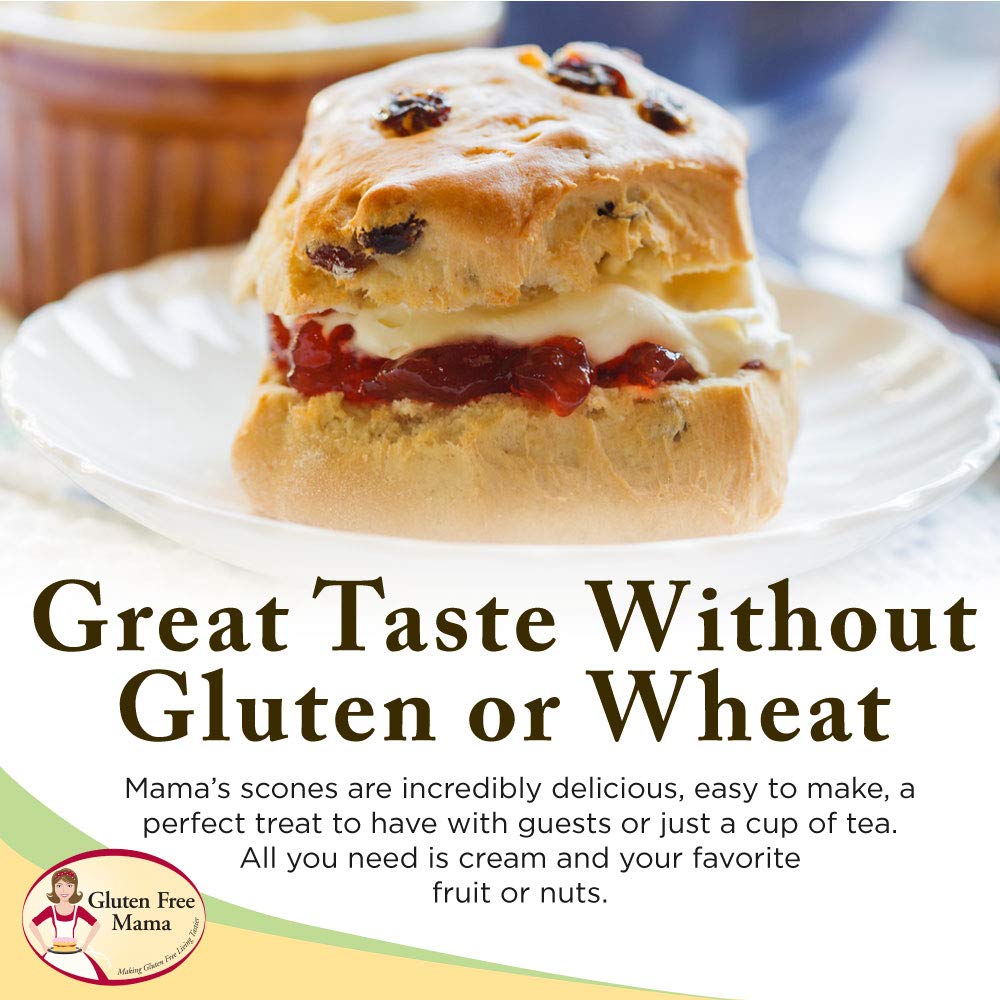 Gluten Free Scone Mix | 2 lb. Bag | Soft & Flaky | Easy to Make | Gluten Free Mama