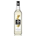 1883 White Chocolate Syrup for Drinks, Made in France, 1 Liter Glass Bottle