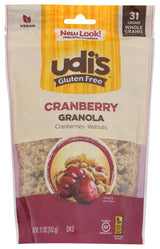 Udi's Sweet & Fruity Cranberry Granola 12 OZ (Pack of 18)