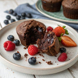Prime Bites Minis - High Protein Muffin (12 Per Box, Chocolate Fudge) - 15g of Protein, 5g of Collagen, Gluten Free, Low Sugar Treat, Delicious