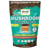 Made by Nature Mushroom & Collagen Protein Coffee | 30 Servings | Colombian Coffee | MCT | 10g Protein | Collagen Peptides | Skin, Joint, Muscle