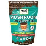Made by Nature Mushroom & Collagen Protein Coffee | 30 Servings | Colombian Coffee | MCT | 10g Protein | Collagen Peptides | Skin, Joint, Muscle