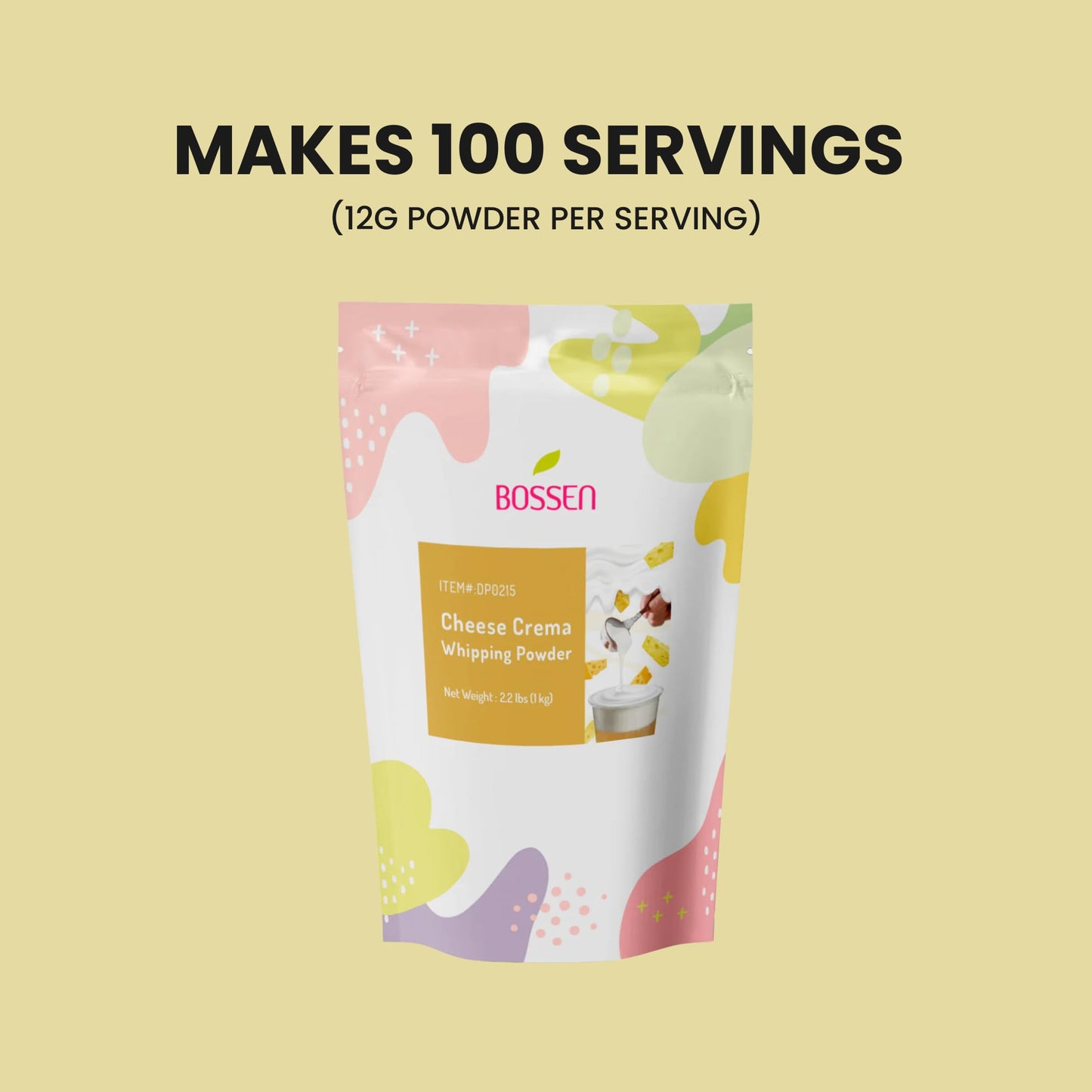 Bossen Creme Powder (Original) (Cheese)