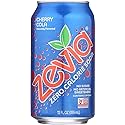 Zevia Soda, Cherry Cola, Zero Cal 12 oz. 6-Count (Pack of 4)