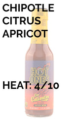 Hot Ones Los Calientes Barbacoa Hot Sauce Made With Natural Ingredients & Powerful Flavors From Smoked Red Jalapeno, Chipotle & Habanero Peppers, 5 fl