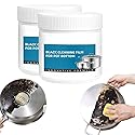 WERGOOD Powerful Burnt Residue Remover Paste For Cookware, Iron Pot Black Stain Remover, Heavy Duty PanCleaner & Stainless Steel PanCleaner