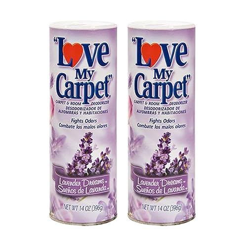 Love My Carpet 2-in-1 Carpet & Room Deodorizer (2-Pack) (Lavender Dreams, 2)