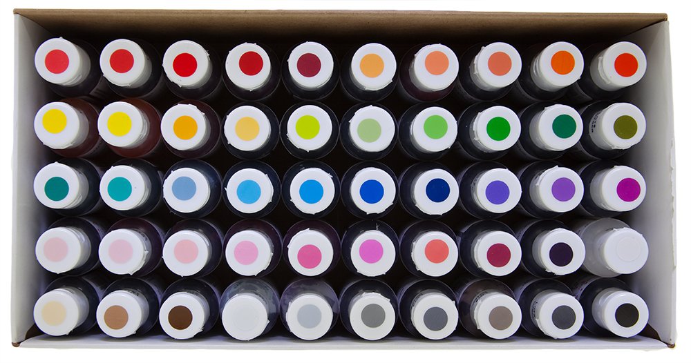 Food Coloring AmeriColor Nifty - Fifty Kit .75 Ounce Soft Gel Paste - 50 Pack