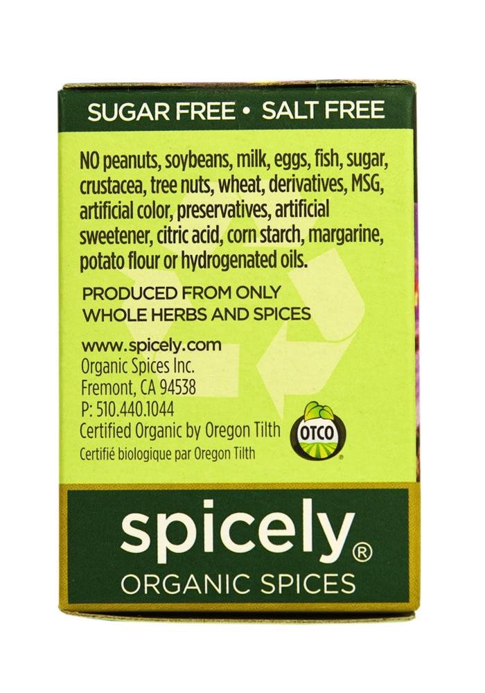 SPICELY Organic Zaatar, 0.35 OZ