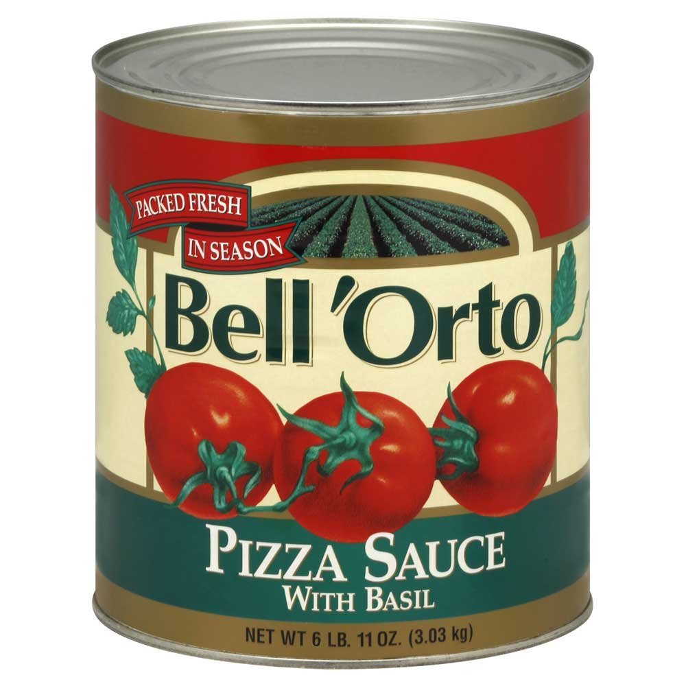 Bell Sauce Pizza W/Basil No. 10 Can -- 6 Per Case