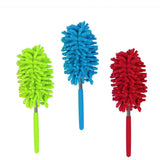 Maguu Long-Reach Washable Dusting Brush with Telescoping Pole,Retractable Extendable Flexible Microfiber Duster for Home Car and Office(Set of 3)