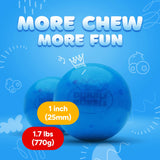 Gumballs for Gumball Machine - 1 Inch Double Bubble Gumballs - Berry Blots Big Gum Balls in Resealable Bag - 1.7 Lb Gumball Machine Refills - 96 Pcs