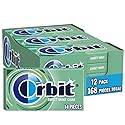 ORBIT Sweet Mint Sugar Free Individually Wrapped Chewing Gum Mint Bulk Box , 12 Packs of 14-Pieces (168 Total Pieces)