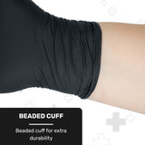 Well Before Black Vinyl Gloves - Small 200 Ct. Disposable Powder-Free and Latex-Free Gloves