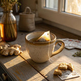 FreshDrinkUS, 120 Ginger Tea Bags, 100% Natural & Pure. Ginger Herbal Tea. No Sugar, No Caffeine, No Gluten, Vegan.