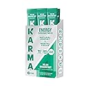 Karma Energy Hydration Packets - 6 Pack, Melon Dragonfruit Drink Mix with Cognizin® Nootropics, Vitamins & Immune Support, Low Calorie