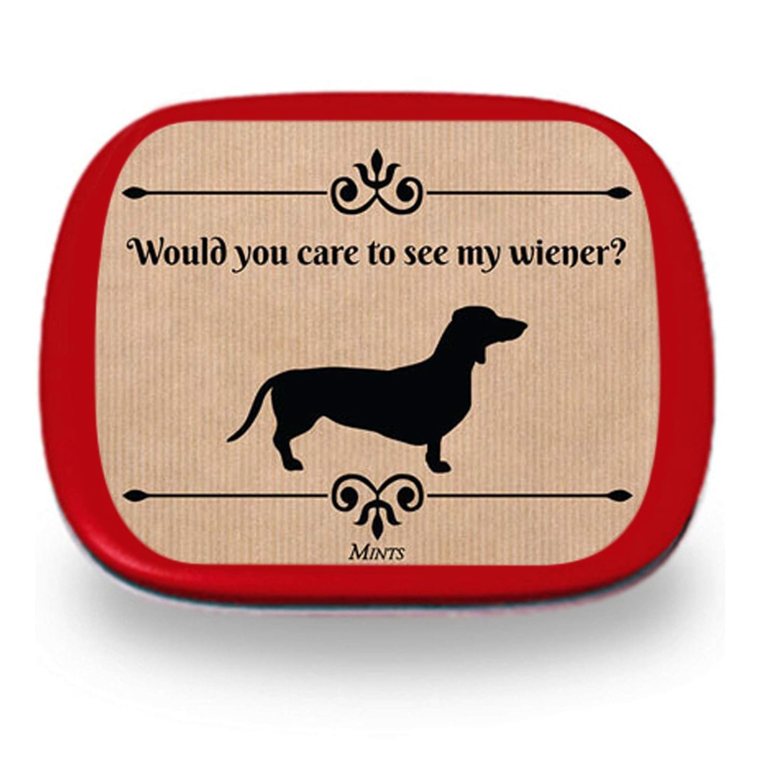 Dachshund Lovers Gifts Set Happy Wiener Dog Gifts for Doxie Owners Funny Weenie Gag Gift Wet Wipes Breath Mints Blueberry Cotton Candy