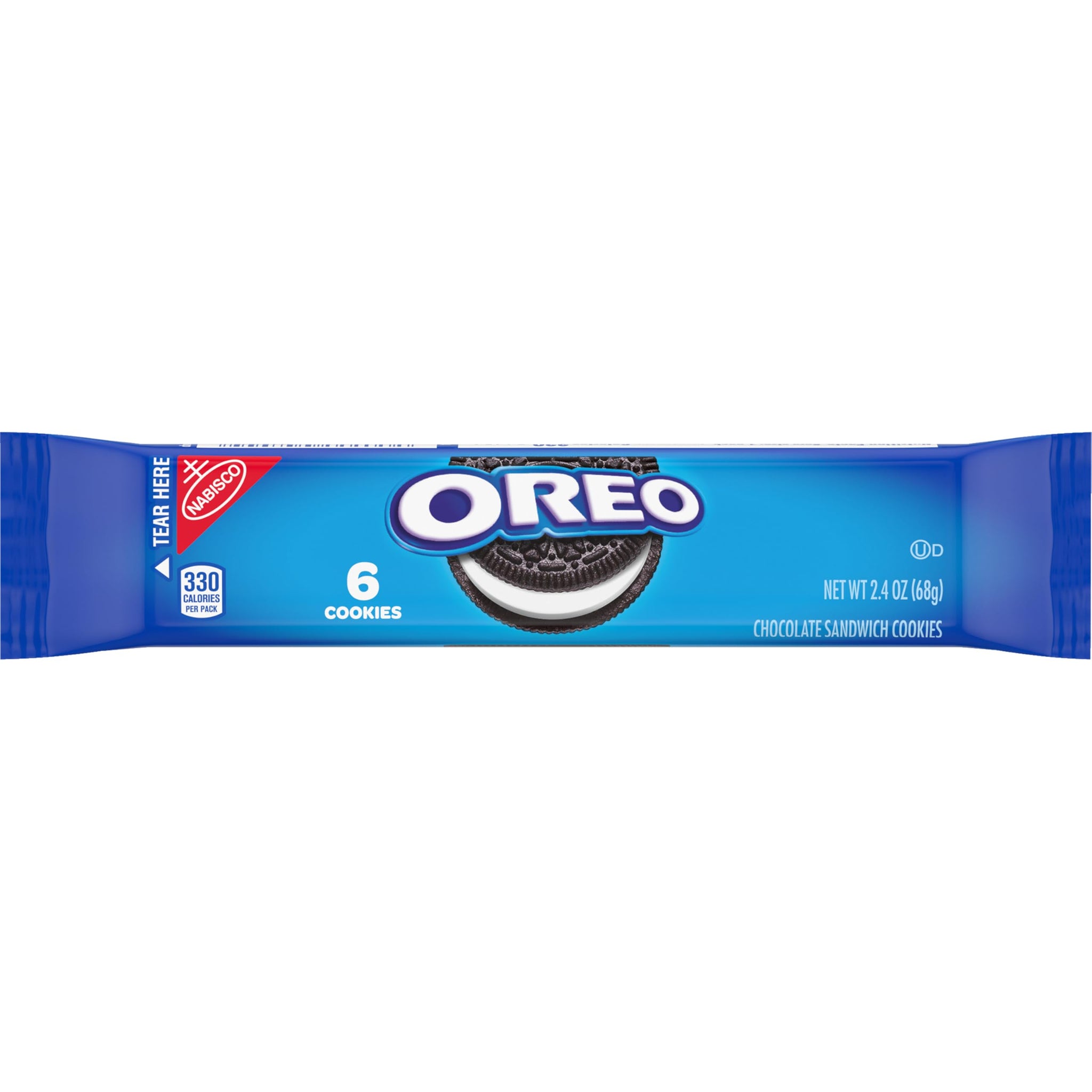 OREO Chocolate Sandwich Cookies, 120 Snack Packs (6 Cookies Per Pack, 4 Boxes)