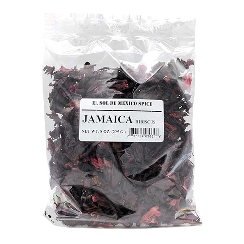 El Sol De Mexico Hibiscus Flowers - Flor de Jamaica - 8 Ounces