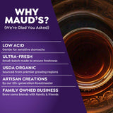 Maud's Organic Chai Tea Pods, 80 ct, Single Serve Tea Pods - 100% Gourmet Blended Tea Leaves, Compatible with Keurig K Cups Maker