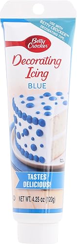 Betty Crocker Decorating Icing, Blue, 4.25 oz