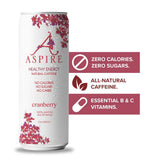 Aspire Drnk Enrgy Cranberry 4pk