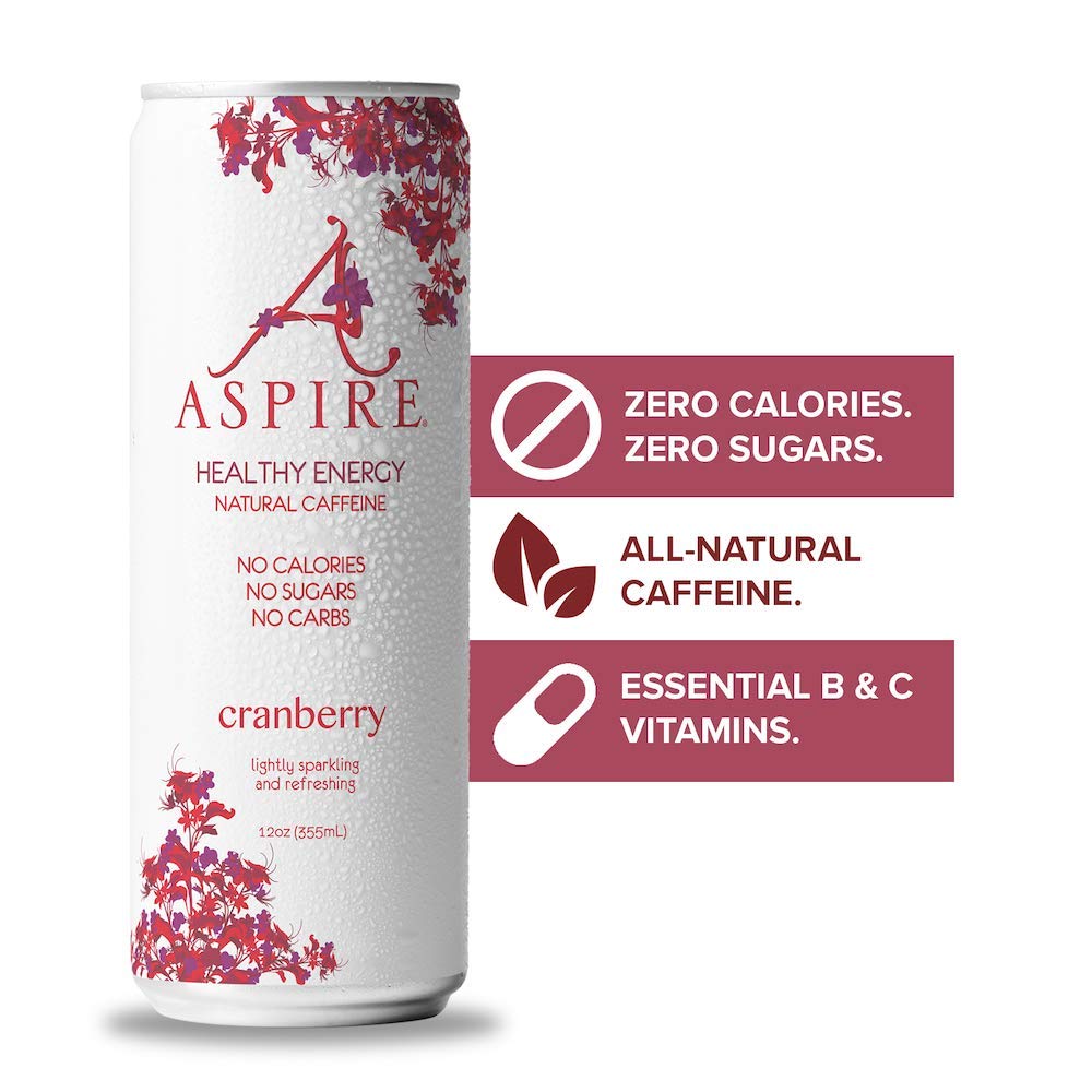 Aspire Drnk Enrgy Cranberry 4pk
