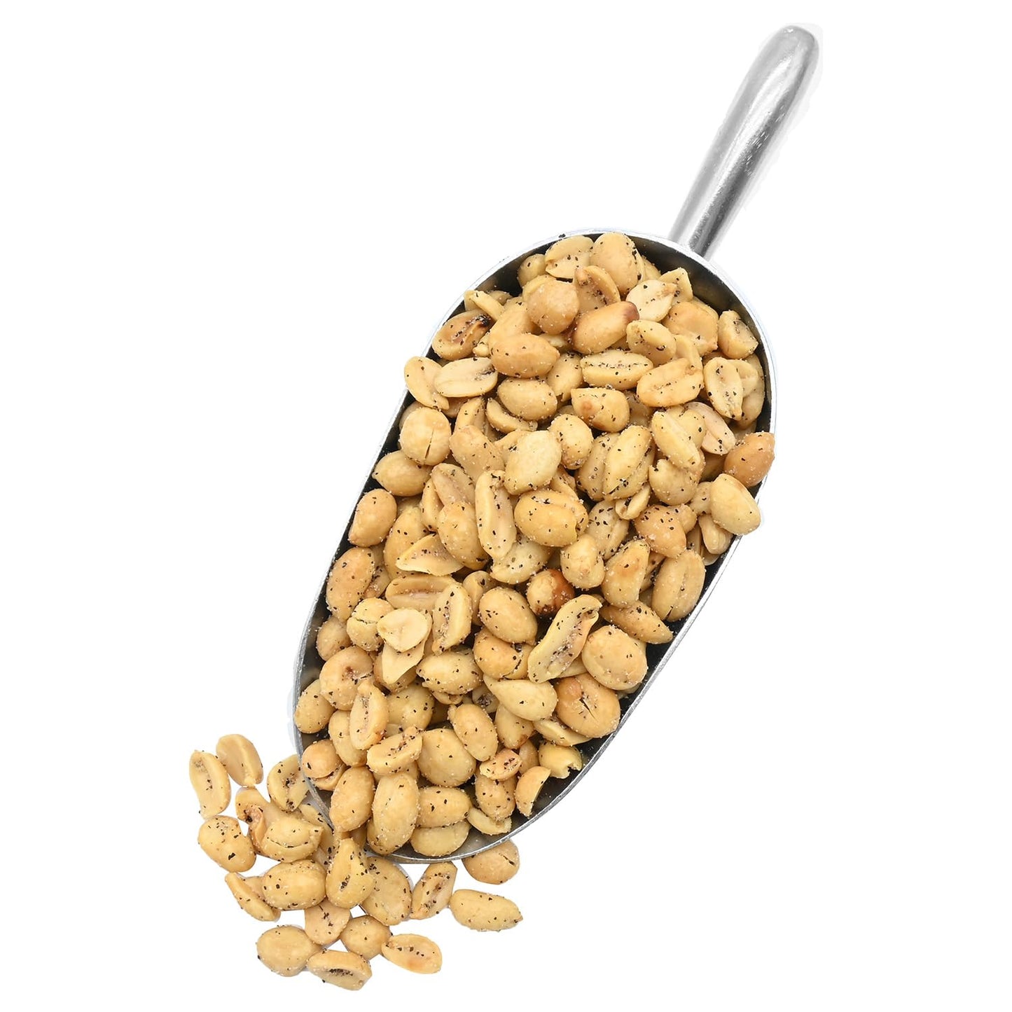 Grab Our Nuts Salt and Pepper Flavored Roasted Peanuts - High Protein Snack - 18 Ounces