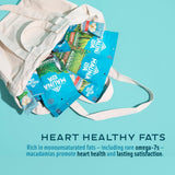 Mauna Loa Sea Salt Roasted Macadamia Nuts, 12 Pack of 1 oz Single Serve Snack Bags, Keto Friendly, Gluten Free, Healthy Snack
