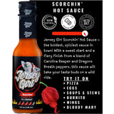 Jersey Girl Hot Sauce Co Scorchin' Hot Sauce - Made with Carolina Reaper & Dragon's Breath Peppers/2 of the Hottest Peppers in the World - All