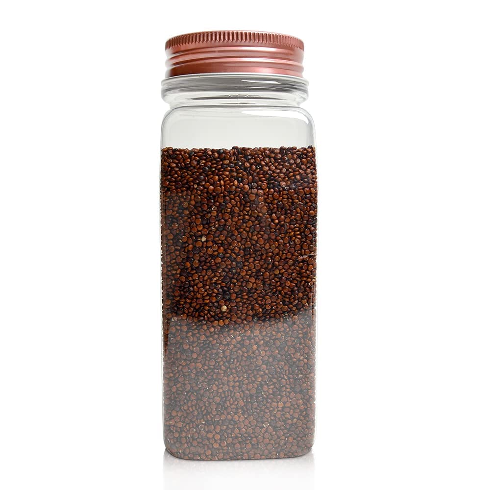 Pereg Red Grain Quinoa (12 Oz x 6 Pack) - Rich in Fibres, Proteins & Iron - Non-GMO, All Natural & Gluten-Free - Ancient Superfood Red Quinoa Grains - Vegetarian & Vegan