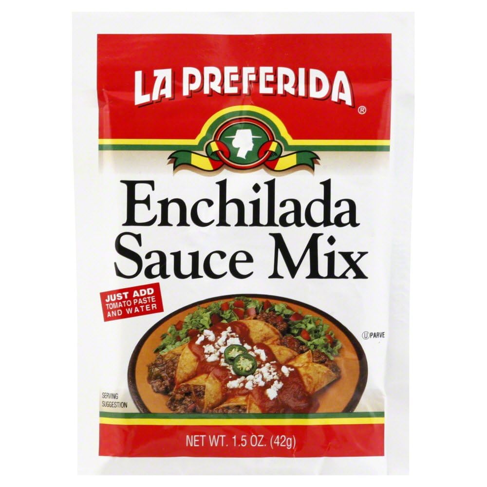 La Preferida Enchilada Sauce Mix, .75-Ounce Packets (Pack of 24)