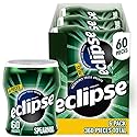 (6 Pack) ECLIPSE Spearmint Sugar Free Chewing Gum Bulk Pack, 60 Piece Bottle