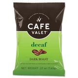 Café Valet DECAF Dark Roast Single Serve Coffee Packets - 84 Count - For Use with Café Valet Single Serve Cofee Makers - Disposable Brew Basket