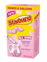Starburst All Pink Strawberry Sugar Free Caffeine Free Powdered Drink Mix 8 Count (Pack of 1)