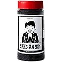 Premium Black Sesame Seeds 8.5oz - for Sushi, Tuna, Stir Fry, Bread, Poke Bowls - Kosher, Gluten Free, Rich in Sesame Oil - Ideal for Toasting