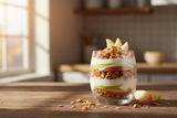 Laura's Gourmet Granola AppleLicious Crunch, 12 oz - 3 packs, Gluten-Free Oats, Vegan, Dairy & Soy Free Snack, Organic Agave, Cinnamon Diced Apples
