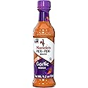 Nandos PERi PERi Garlic Sauce - Spicy Sauces, Seasoning or Marinade for Wings, Meat, Fish or Veg - Non-GMO, No MSG, Gluten Free - 9.2 Oz Garlic