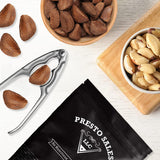 Brazil Nuts, In shell Polished Large 16 oz., Raw, Brazil Origin, KETO, Vegan, Non-GMO And Natural, Whole, Superior, High-Protein & Easy to Crack