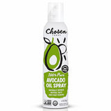 Chosen Foods 100% Pure Avocado Oil Spray 4.7 oz. (1 Pack), Non-GMO, 500°F Smoke Point, Propellant-Free, Air Pressure Only for High-Heat Cooking, Baking and Frying